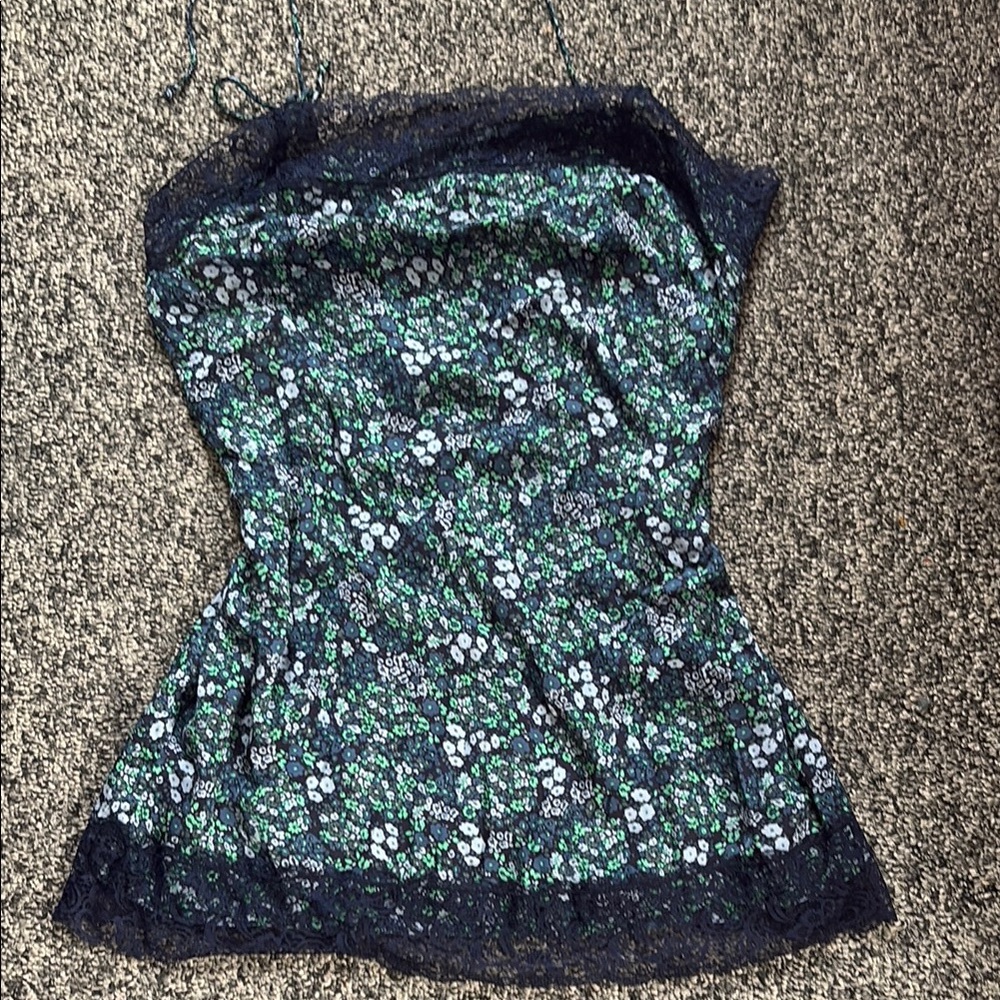 Multicolored Fitted Bustier dress
